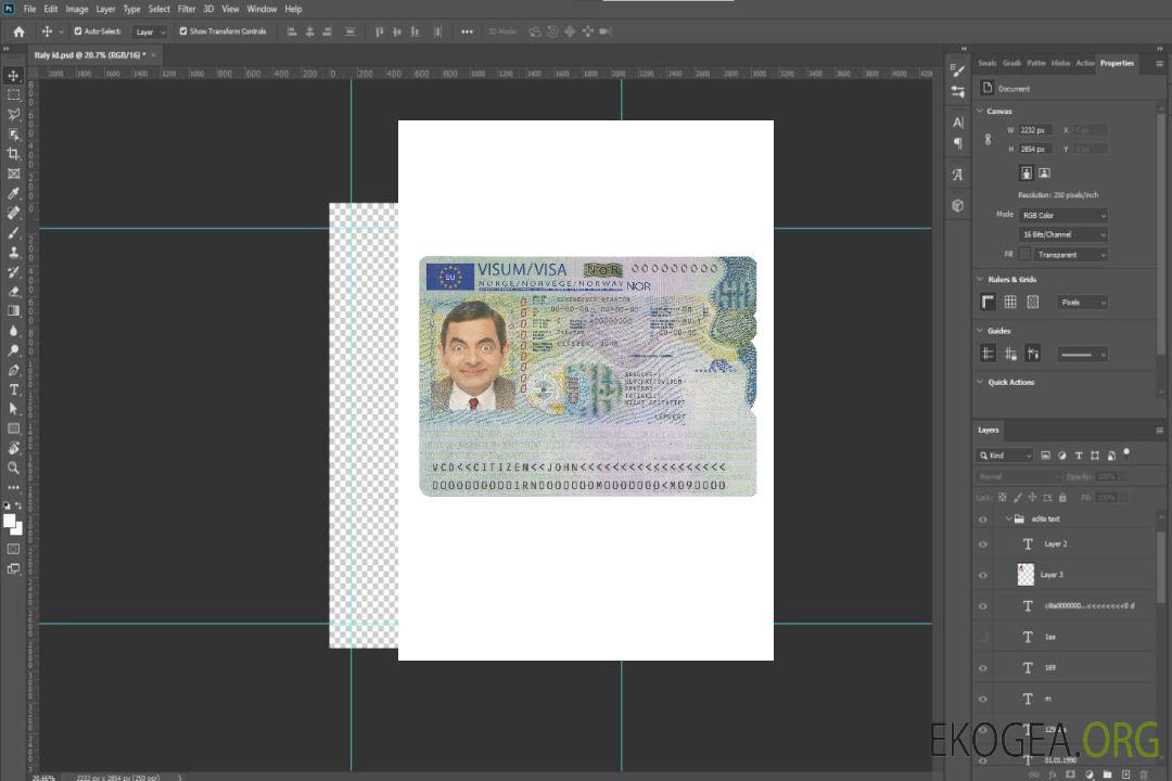 Visa Schengen pour la Norvège template